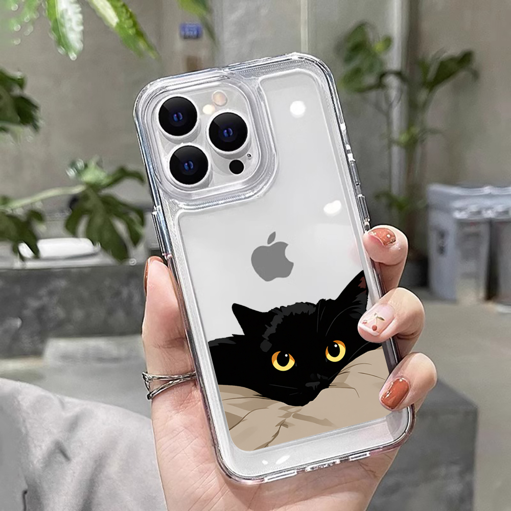 Xiaomi Redmi Note 14 - Black Cat Funny Couple Fashion Phone