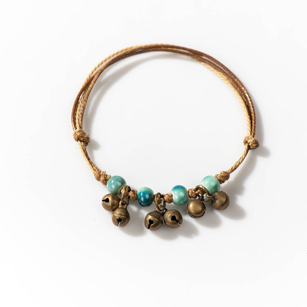 Handmade Ceramic Retro Style B - Ceramic Link Bracelet ulasan dan harga
