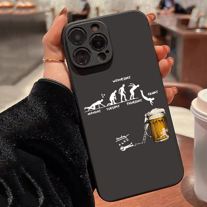 Creative Beer-Themed Phone Cas - Samsung Galaxy A55 ulasan dan harga