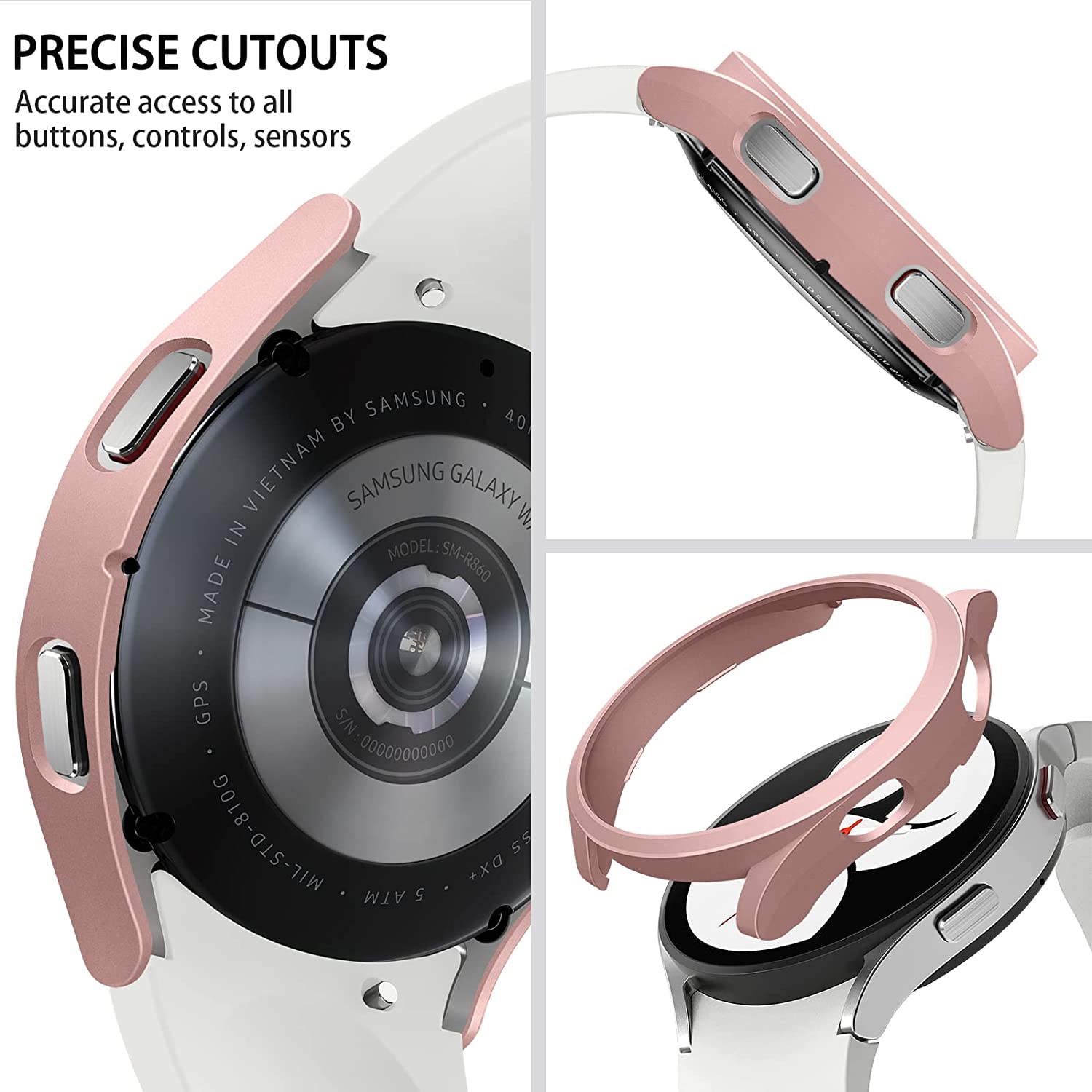 PC Case for Samsung Galaxy wat - Smartwatch Band Accessories ulasan dan harga