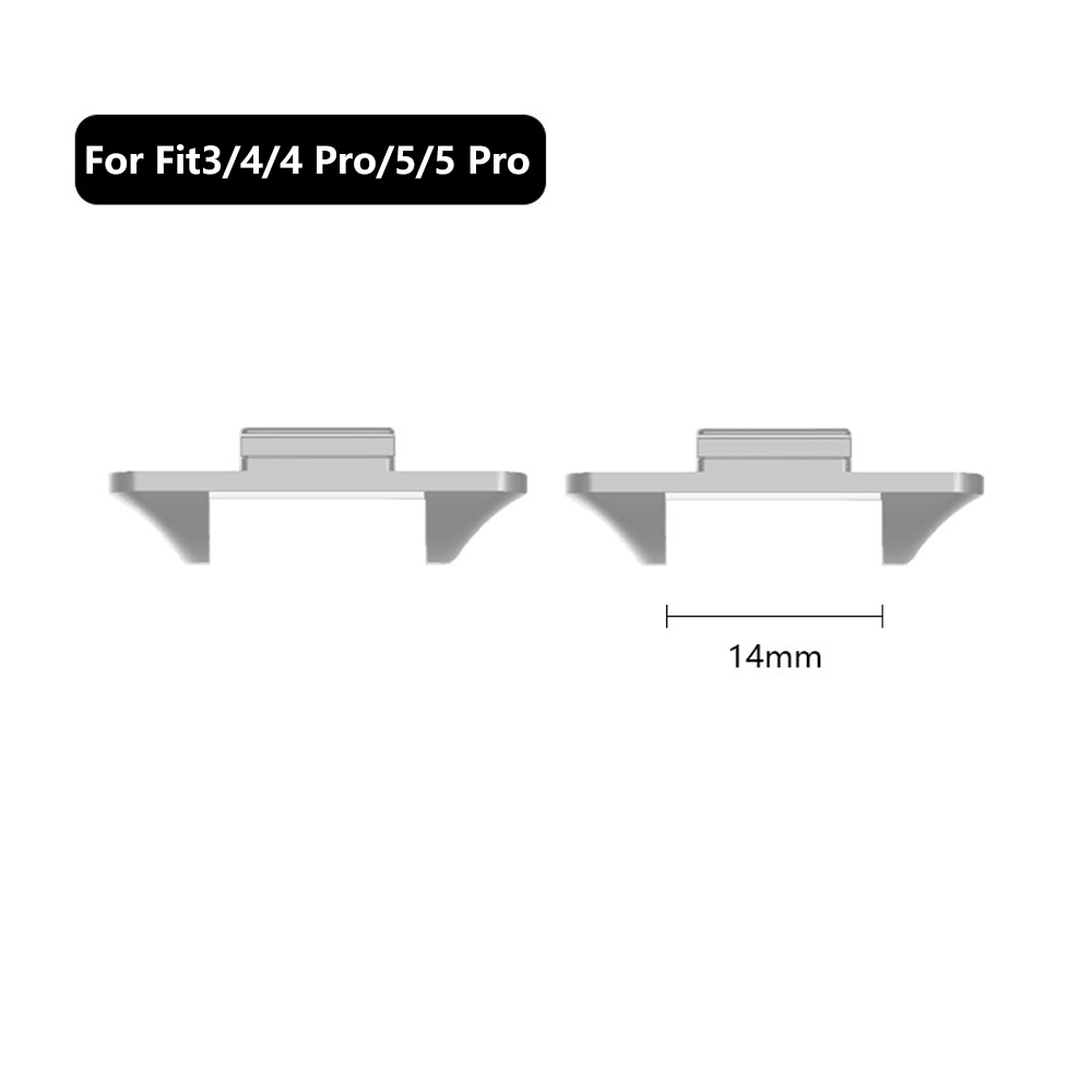 1Pair 12/14/18/20/22mm Metal C - Watch Band Connector ulasan dan harga