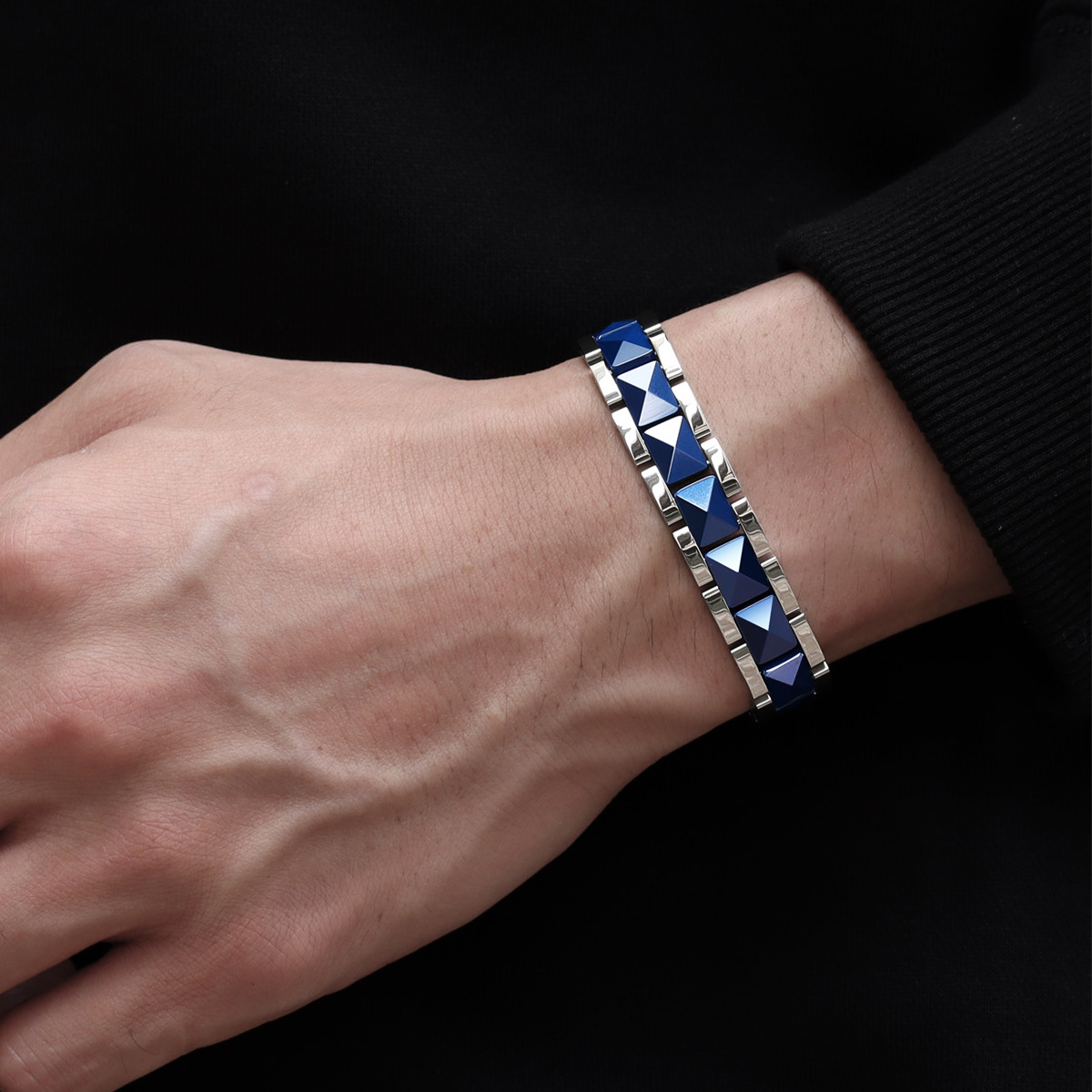 ARADOO Premium Ceramic Titaniu - Ceramic Link Bracelet ulasan dan harga