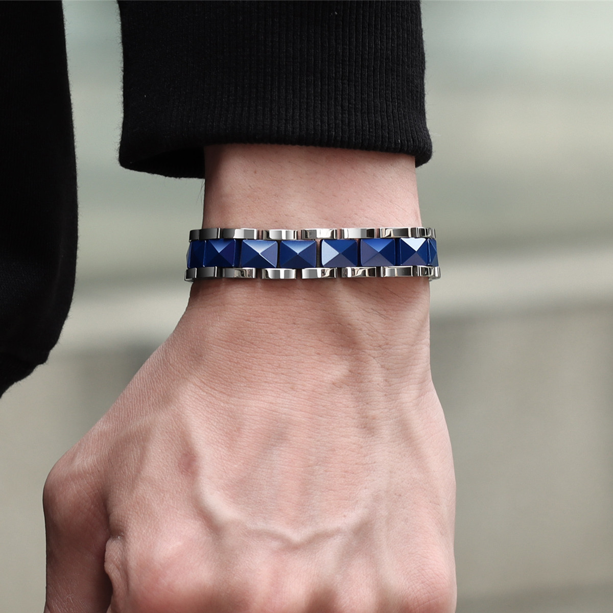 ARADOO Premium Ceramic Titaniu - Ceramic Link Bracelet ulasan dan harga