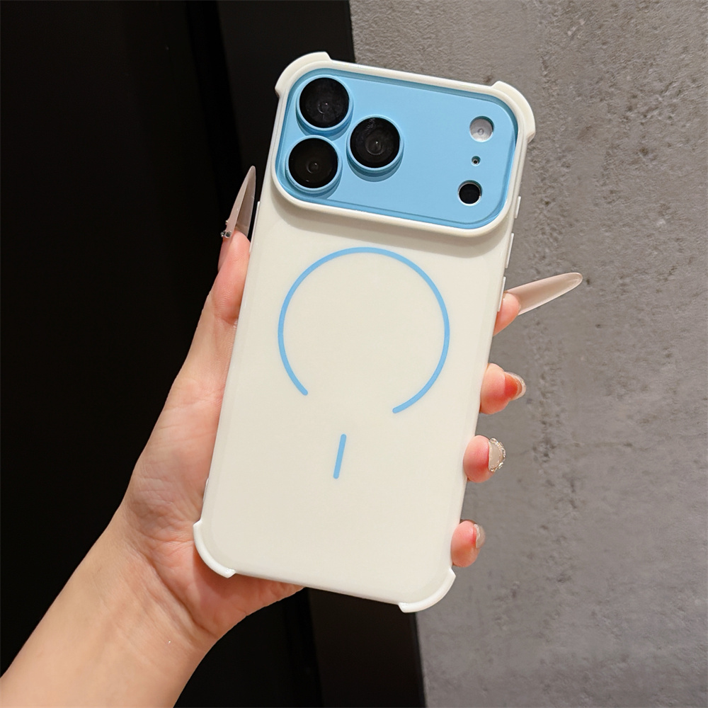 Contrast Color Armor Phone Cas - Apple Iphone 15 Pro Max ulasan dan harga