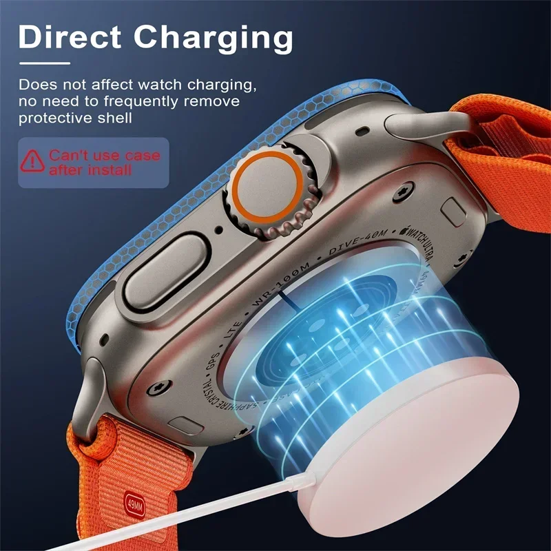 2PCS Tempered Glass for Apple  - Smartwatch Case ulasan dan harga