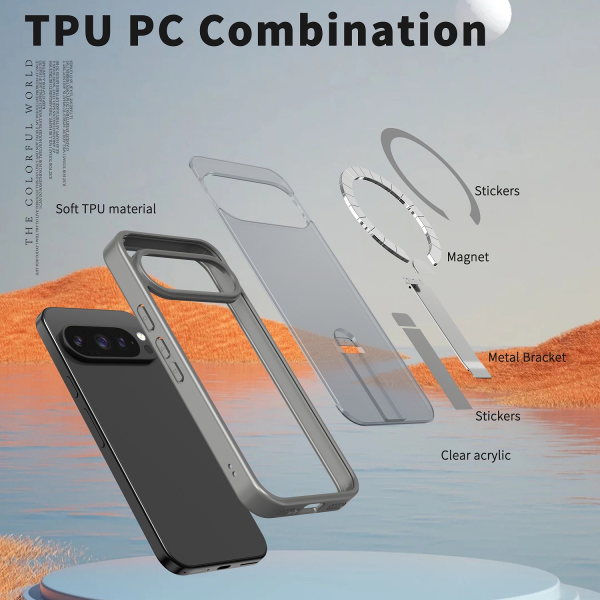 Hybrid Shockproof Magnetic Hid - Magnetic Charging Stand ulasan dan harga