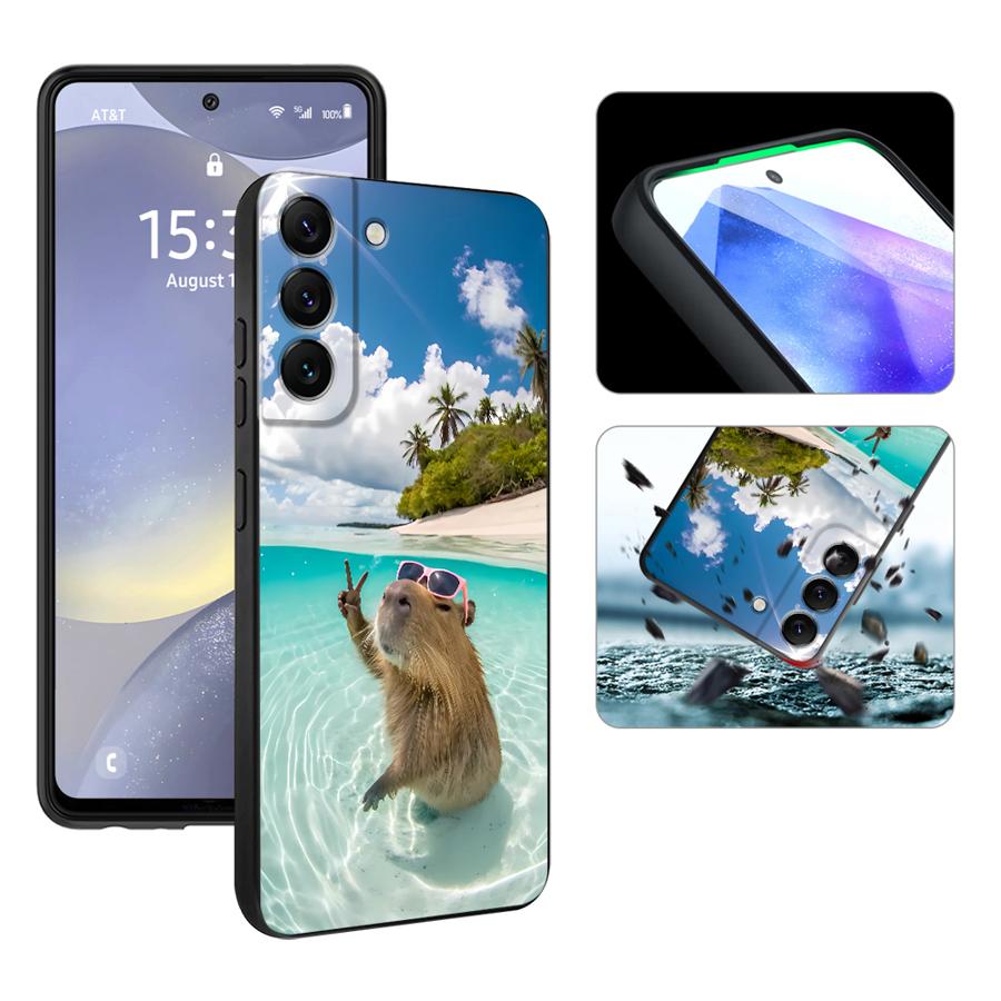 Vacation Capybara Case for Sam - Samsung Galaxy A55 ulasan dan harga