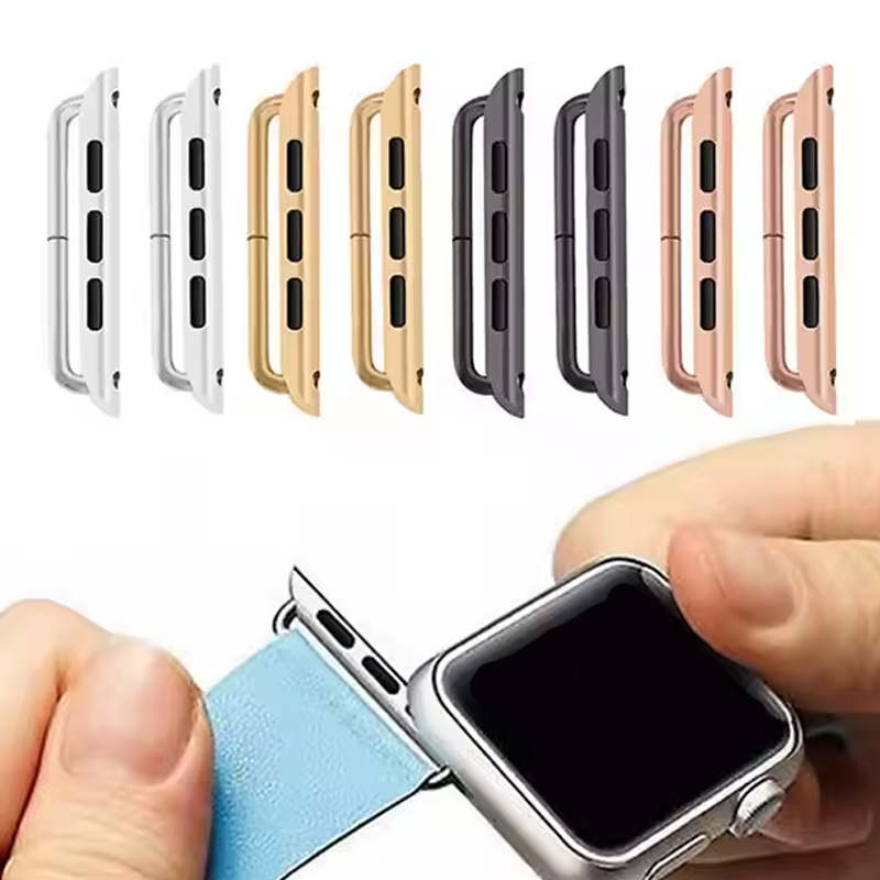 2pcs Stainless Steel Connector - Watch Band Connector ulasan dan harga