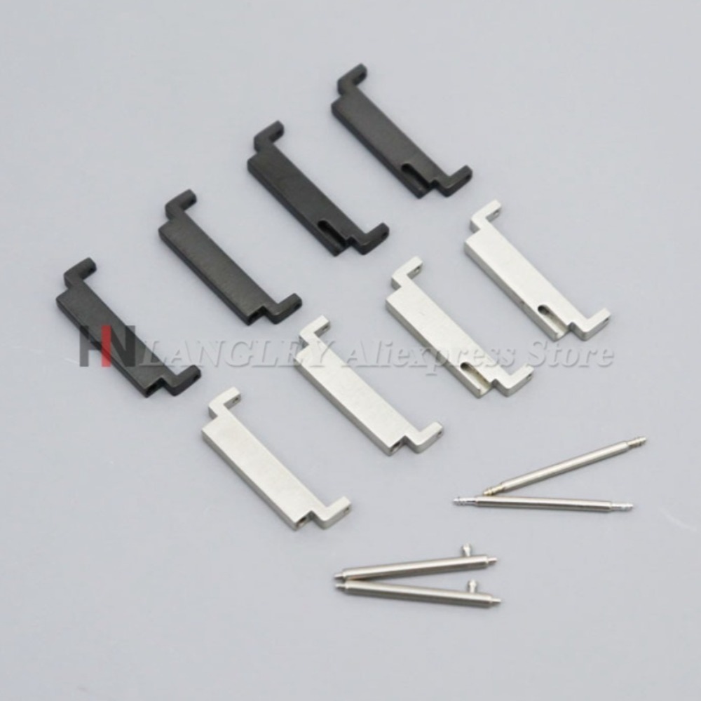 1Pair Strap Metal Adapter 18mm - Watch Band Connector ulasan dan harga