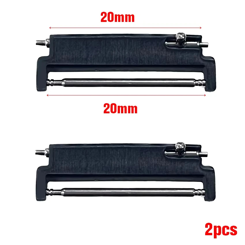 2pcs/lot Metal Adapters 20mm t - Watch Band Connector ulasan dan harga
