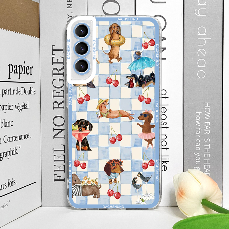 Cute Sausage Dog Phone Case fo - Samsung Galaxy S24 ulasan dan harga