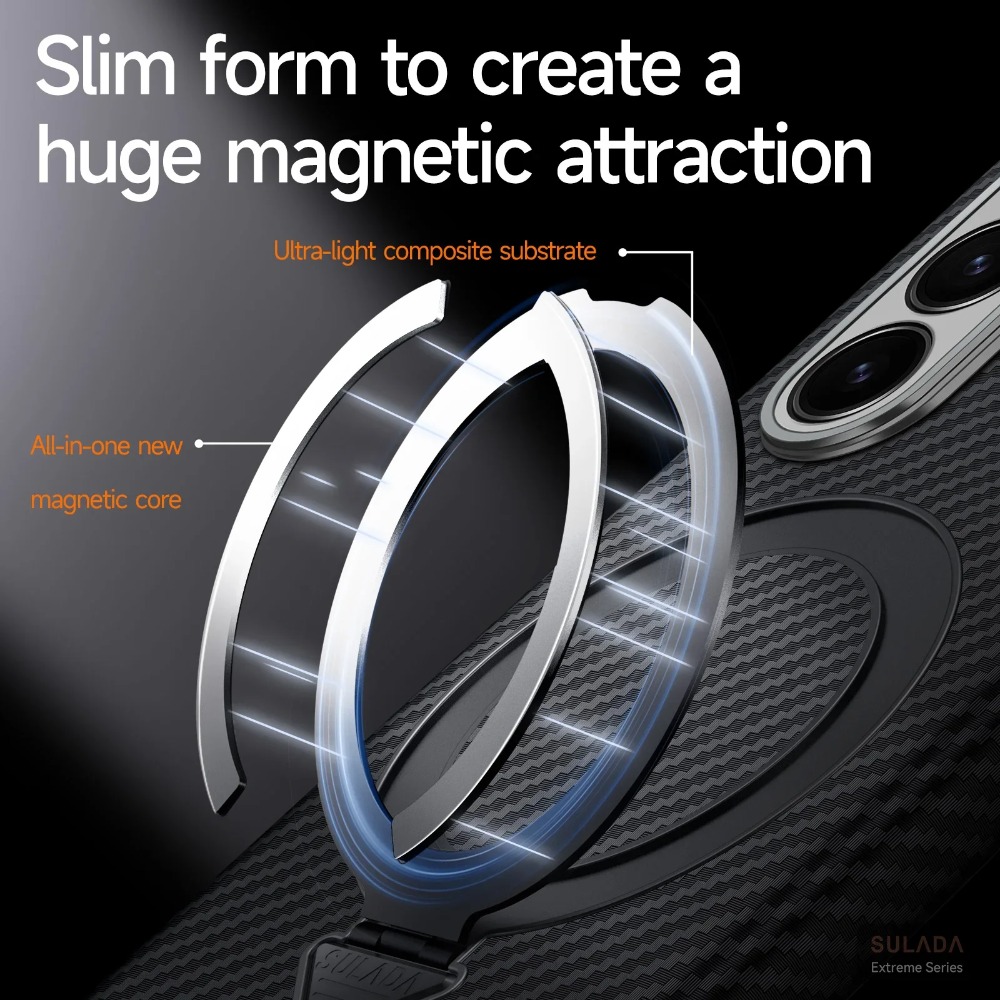 Business Carbon Fibre Magnetic - Magnetic Charging Stand ulasan dan harga