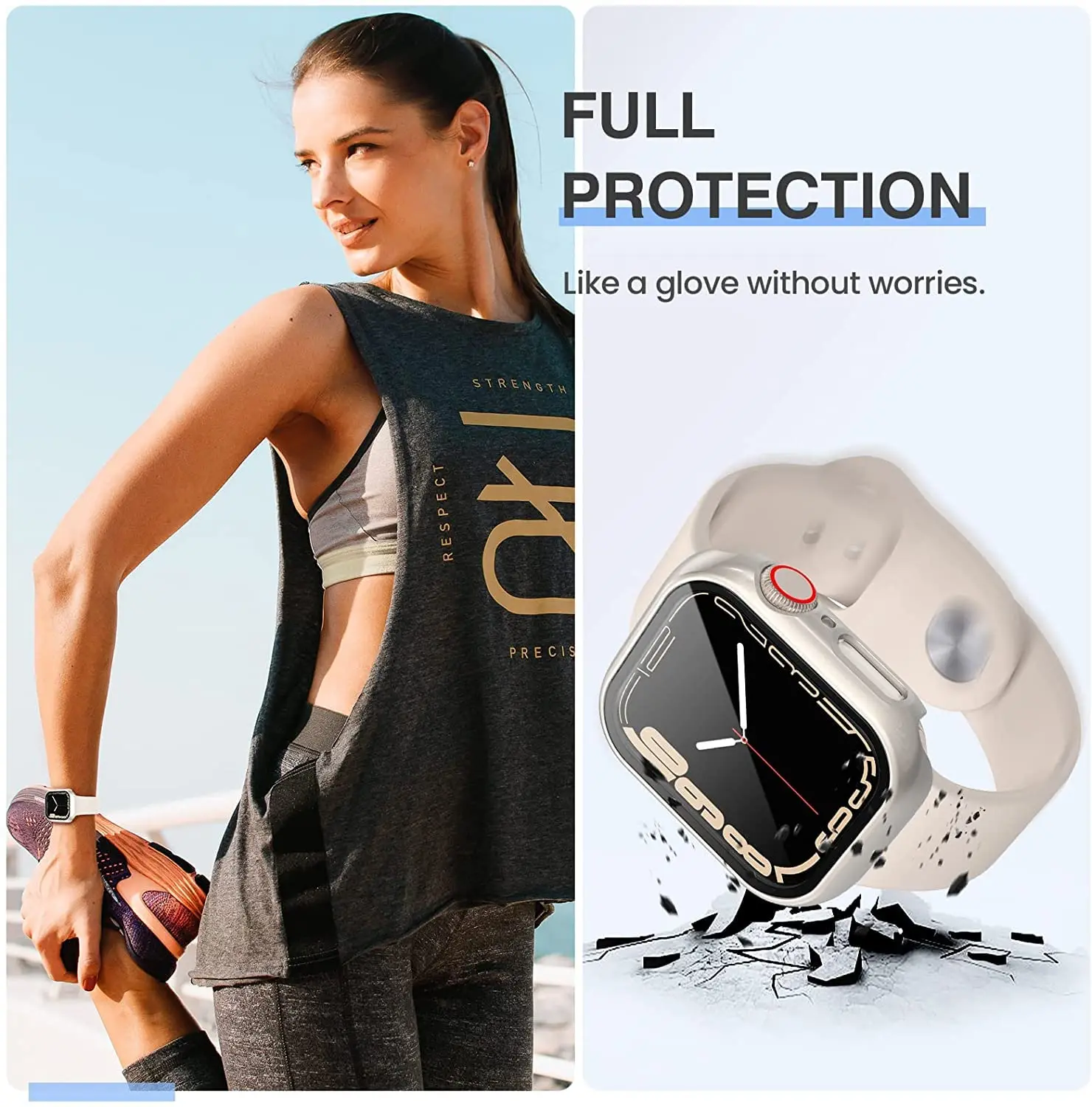 3 Pack Tempered Glass Cover fo - Smartwatch Band Accessories ulasan dan harga