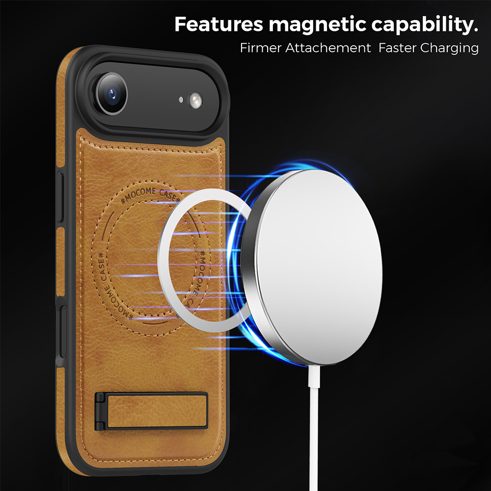 PU Leather Bracket Magnetic Ph - Magnetic Charging Stand ulasan dan harga