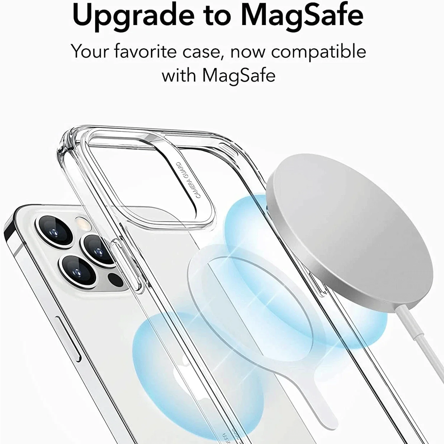 5-1pcs Sticker Ring For Magsaf - Magnetic Charging Stand ulasan dan harga