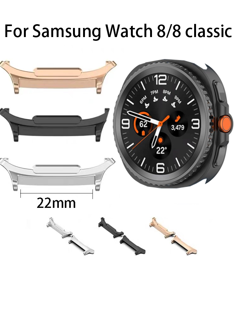 22mm WatchBand Connector for s - Smartwatch Band Accessories ulasan dan harga