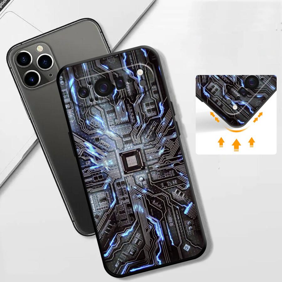 Retro Circuit Board Funda Phon - Google Pixel 9 Pro ulasan dan harga
