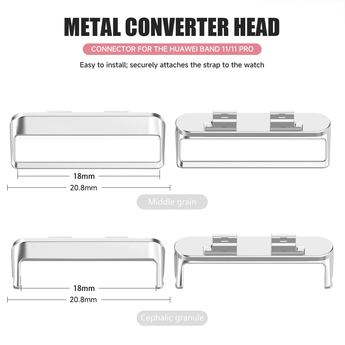 Stainless Steel Metal Accessor - Watch Band Connector ulasan dan harga